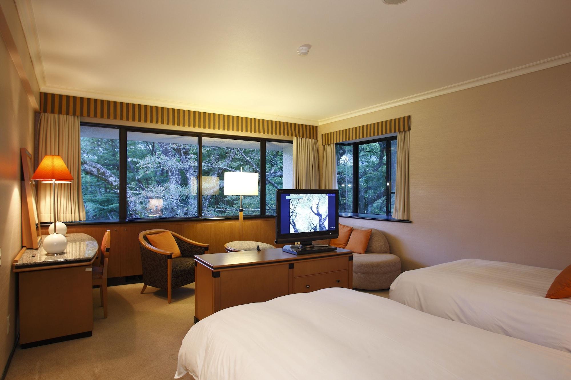 Hakone Highland Hotel Bagian luar foto